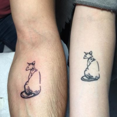 Tattoo chat sphynx bras